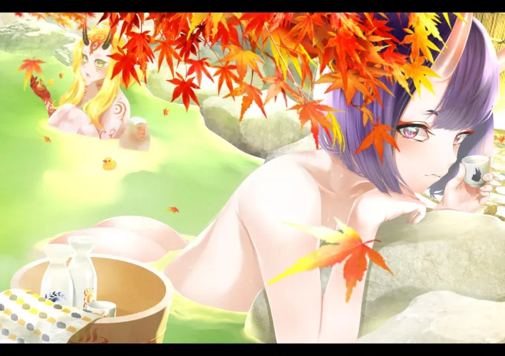 Onsen Shuten and Ibaraki Douji (Ako)