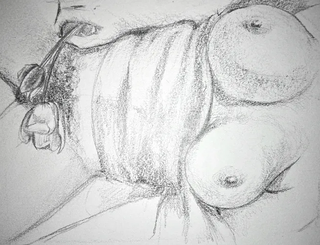 Flower garden art by me