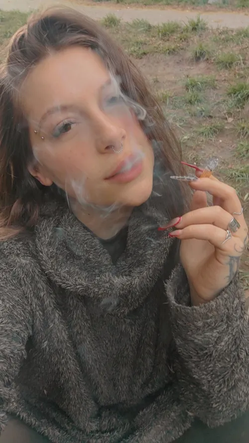 I want this smoke inside your mouth