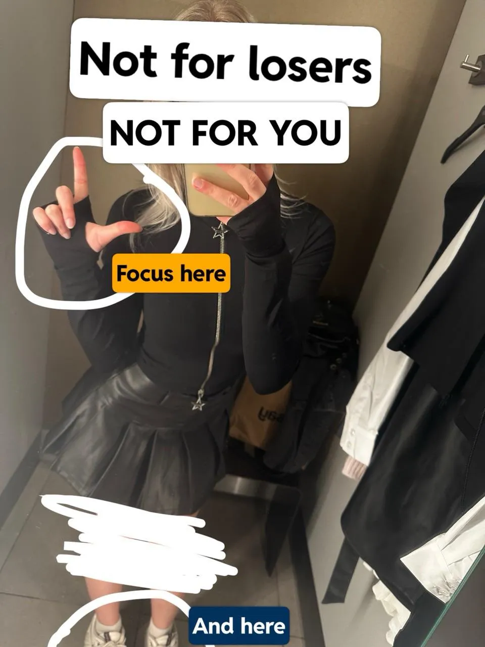 It’s still too much for a loser like you, if you are in cage you can goon while fucking your ass to this beta bitch and stay denied. Thank me then trash :), im so kind