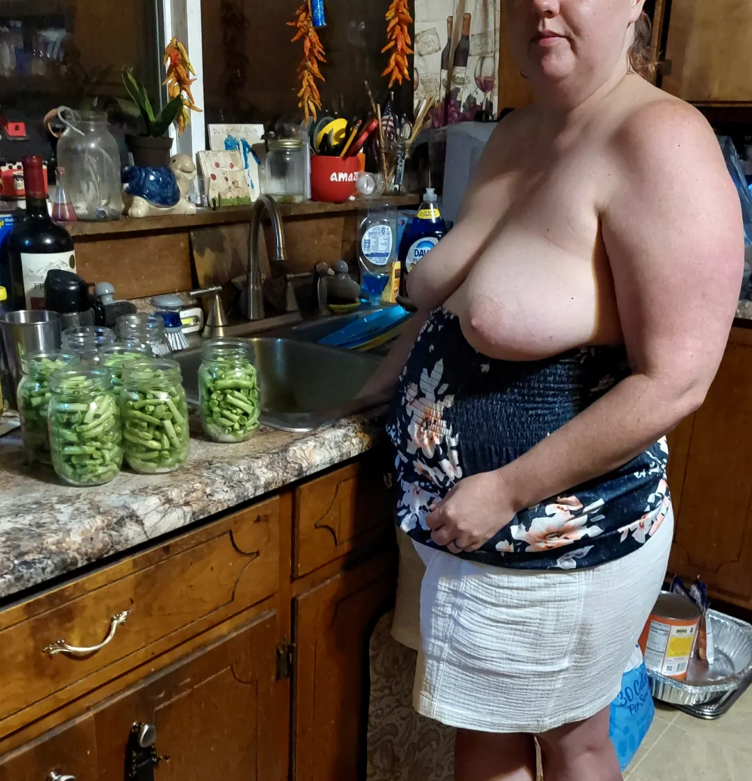 Just teasing alittle, while canning