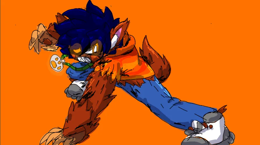 Werewolf boy concept