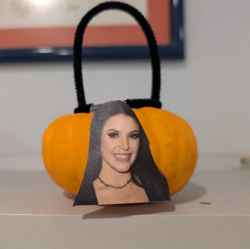 My submission for pumpkin decorating contest at work
