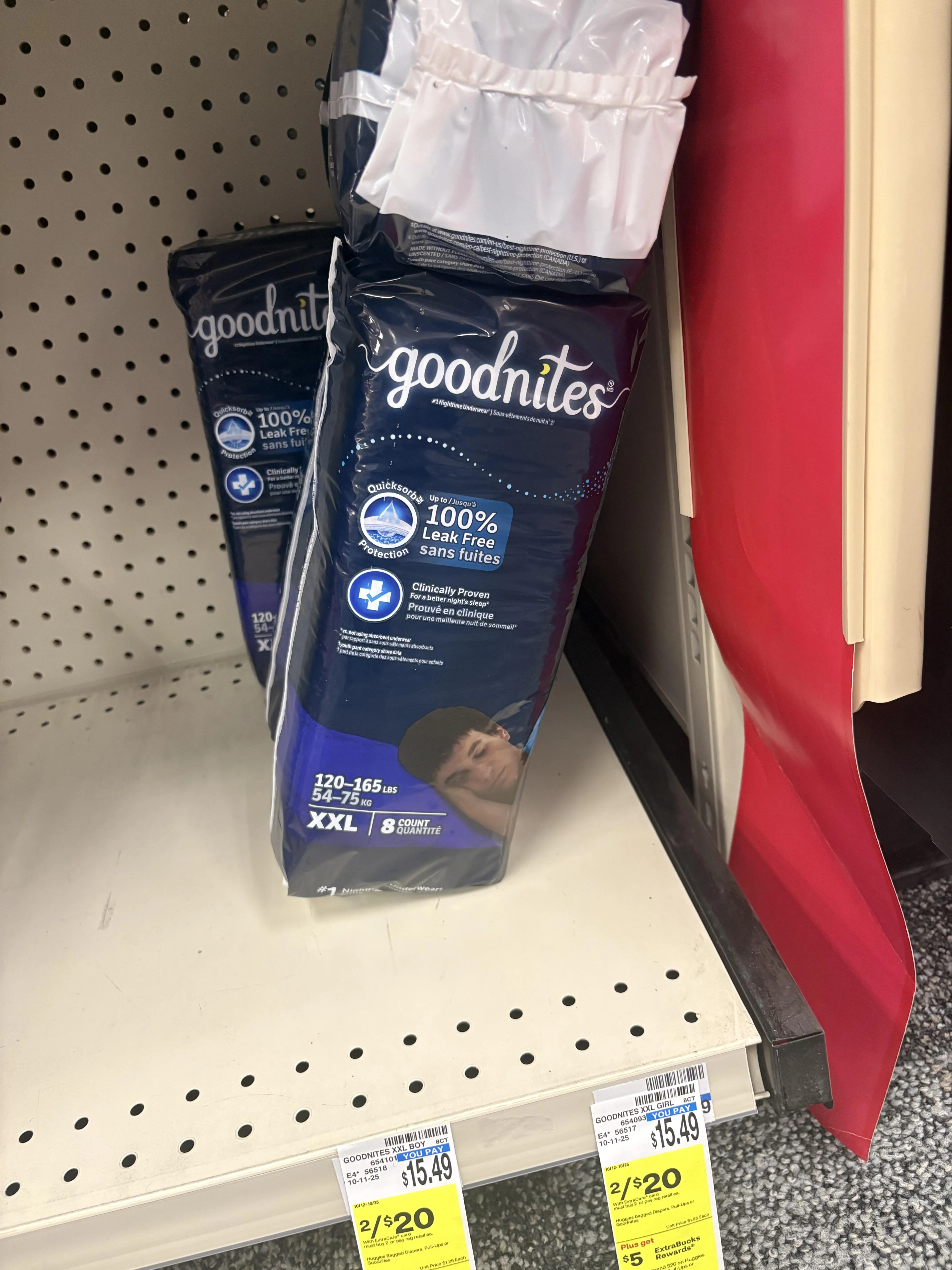 this is my first time seeing xxl’s in store!