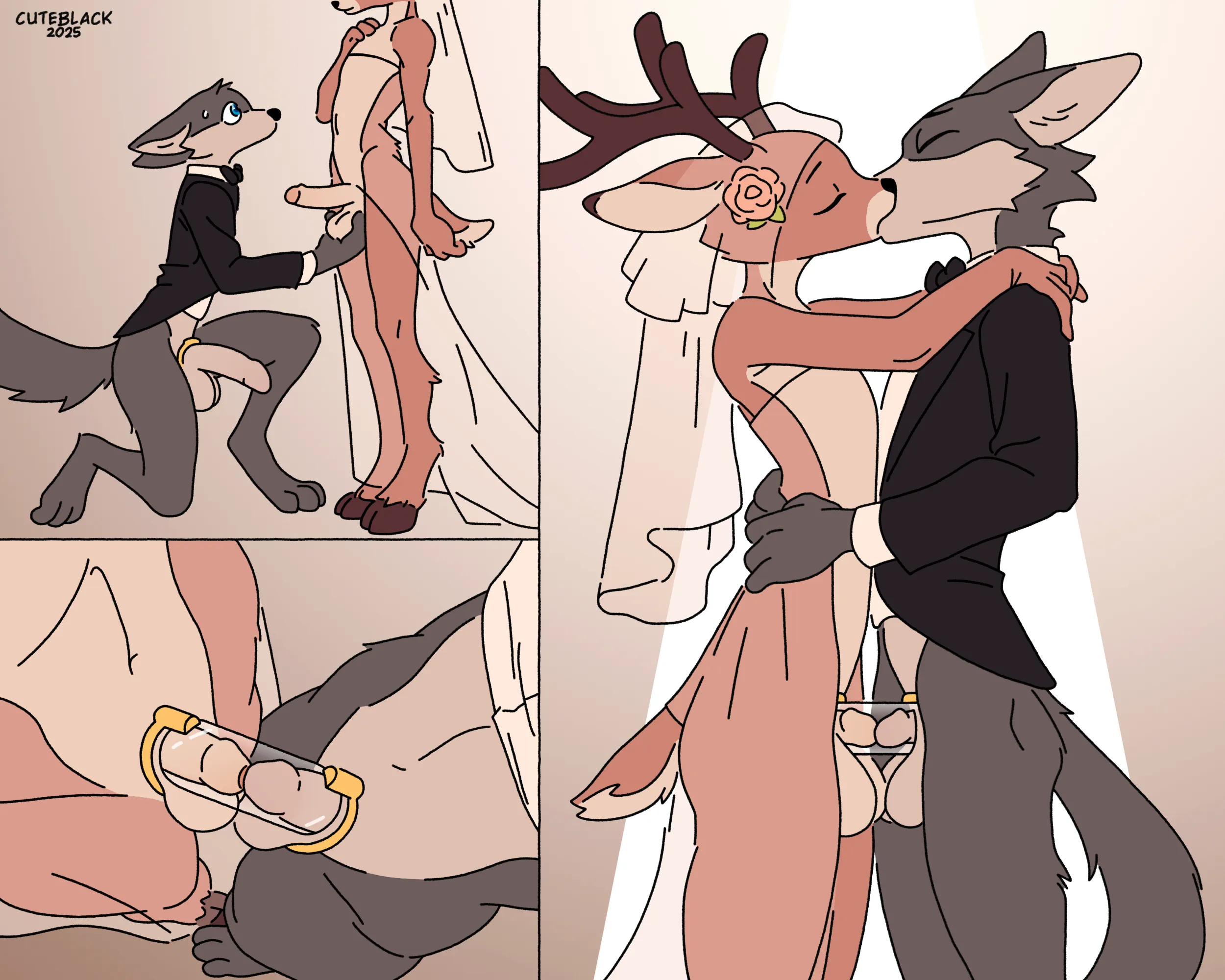 furry wedding (cuteblack) [MM]
