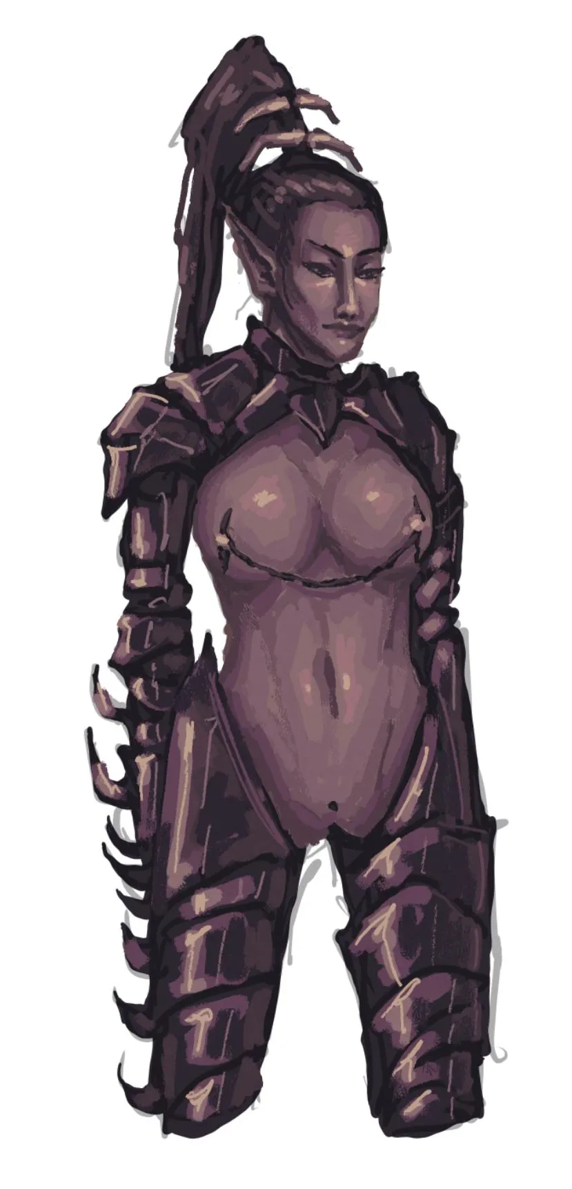 quick Dark Eldar drawing