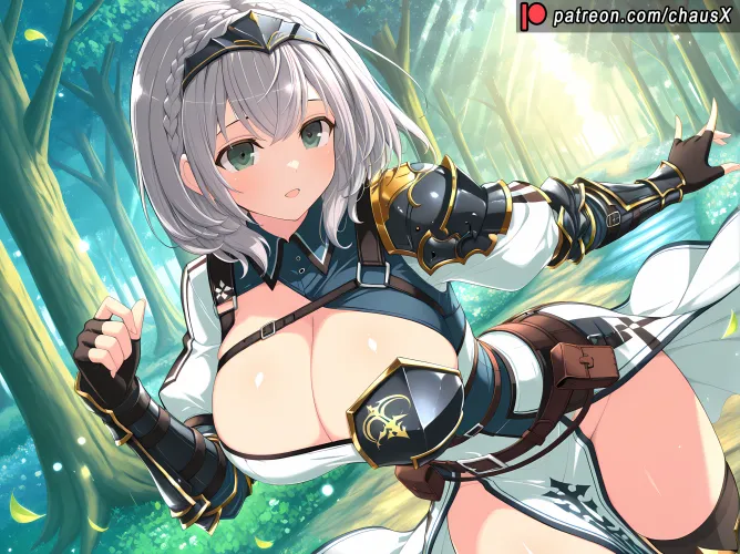 Shirogane Noel [Hololive] (chausX)