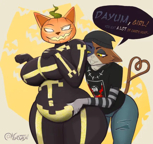 Chubby Pumpkin Cat (morgtex) [FF]