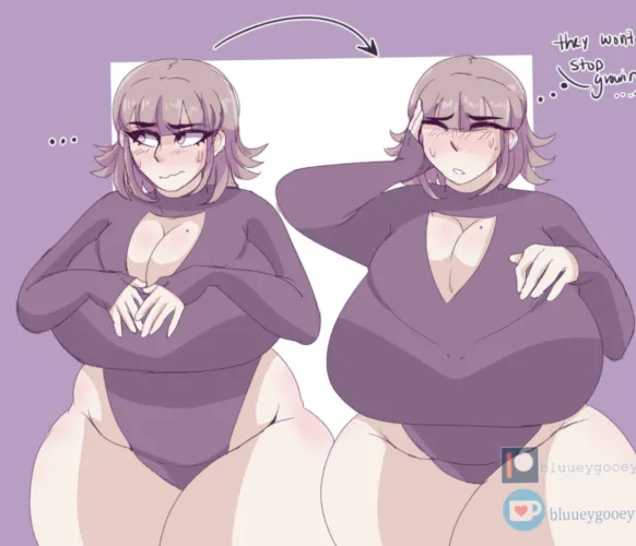 [F] It's getting bigger everytime (bluueygooey)