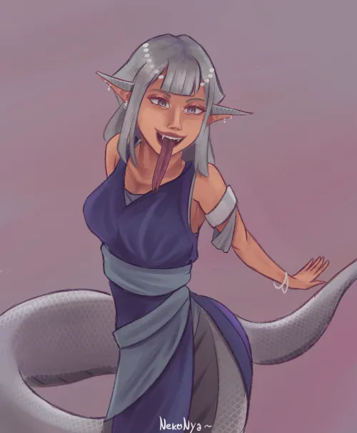 Lamia - By me (NekoNya)