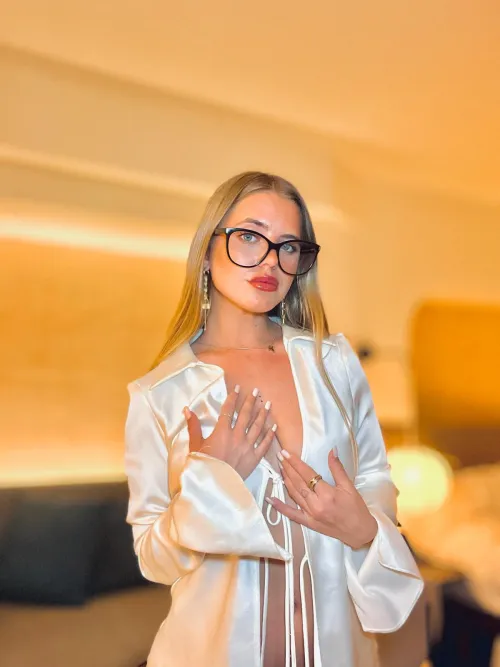 Wie gerne würdest du meine Brille voll spritzen?