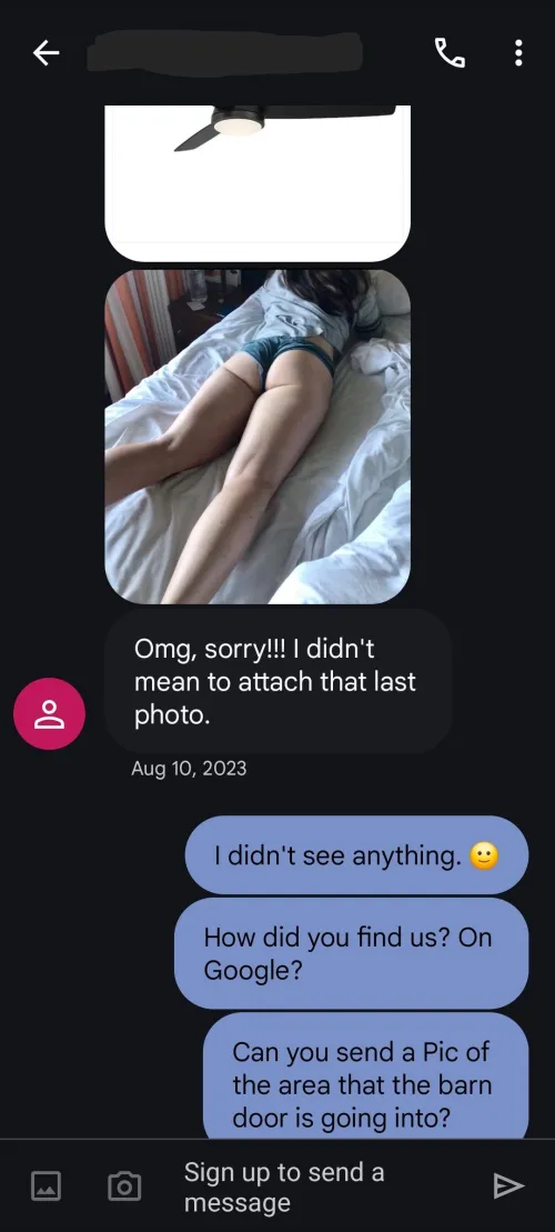 As a handyman, I had this happen to me. Details in comments!