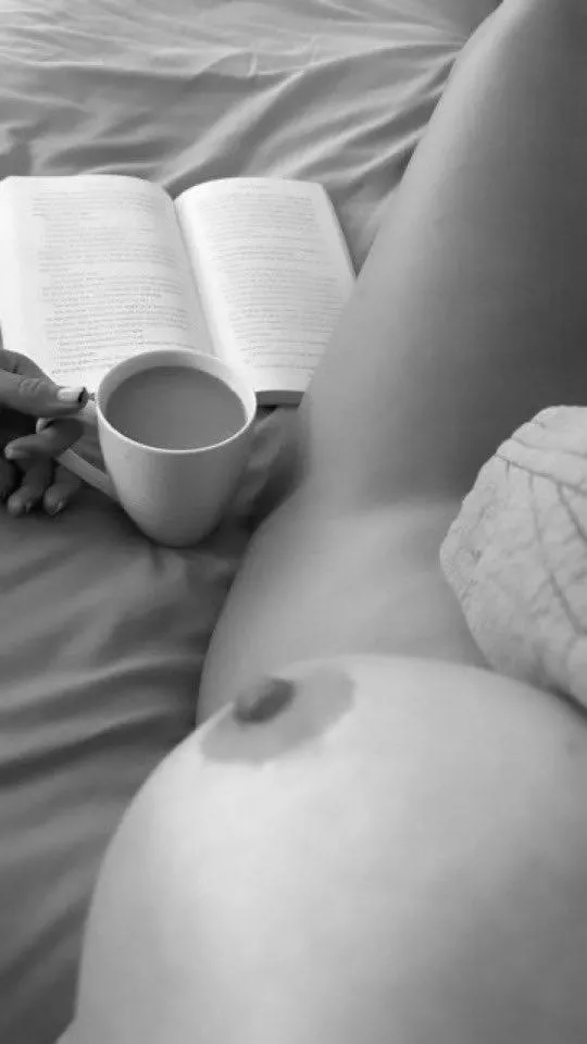 coffee and book