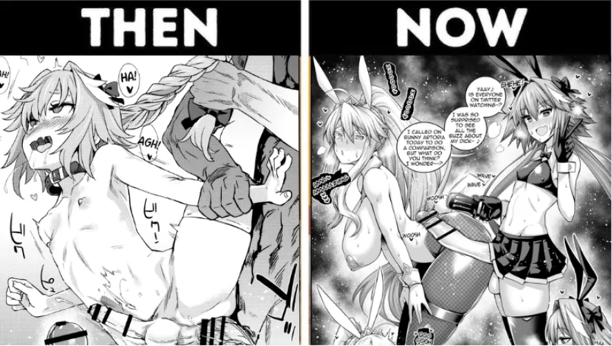 How time has changed him