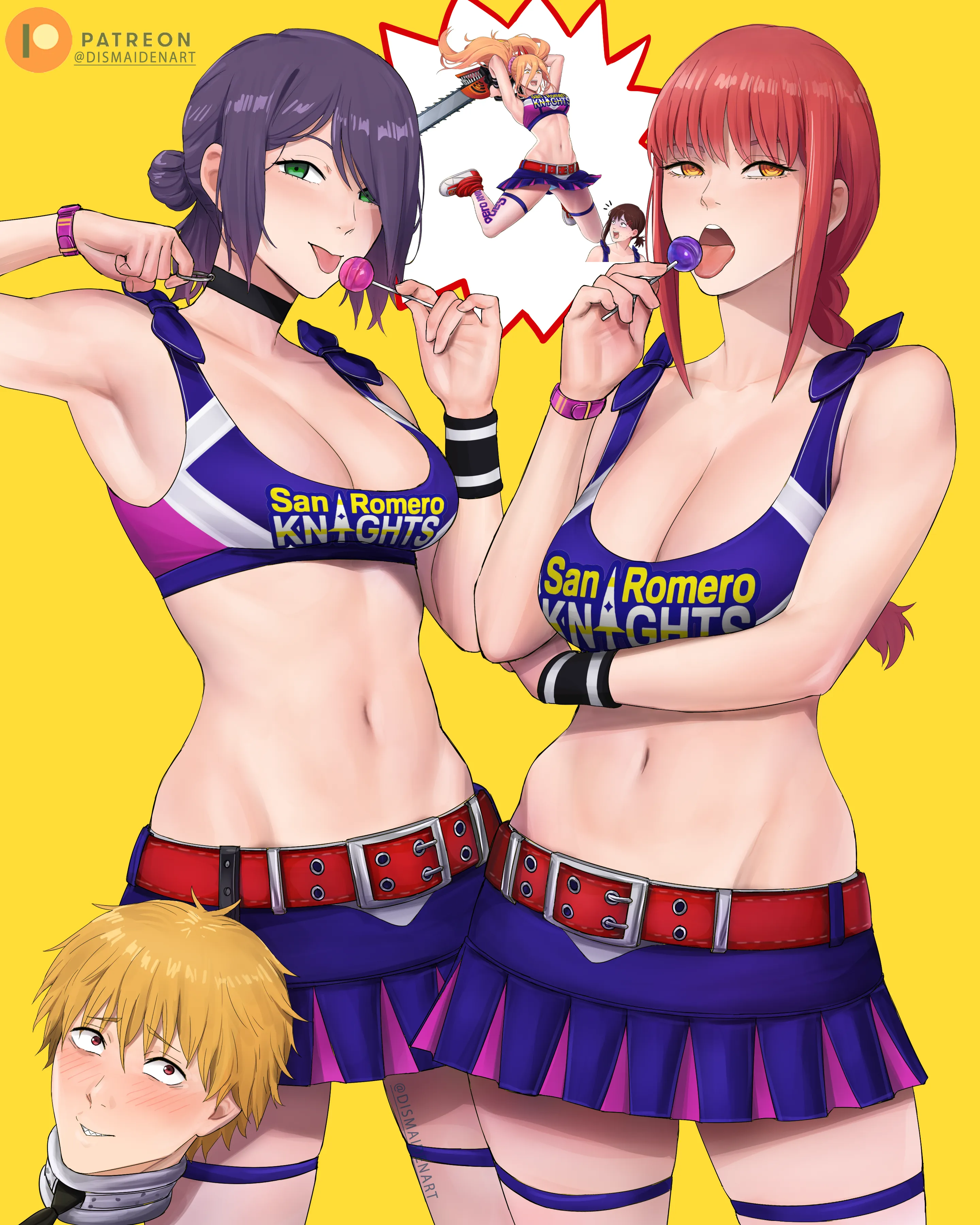 Reze & Makima. (dismaiden)