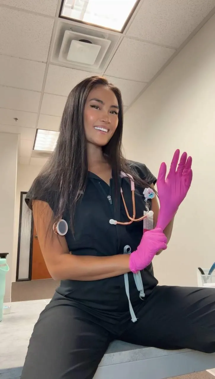 This new nurse specialize in hands on care. Wanna try