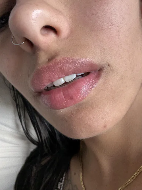 If I give you a kiss, how long would it take you to beg for another one?