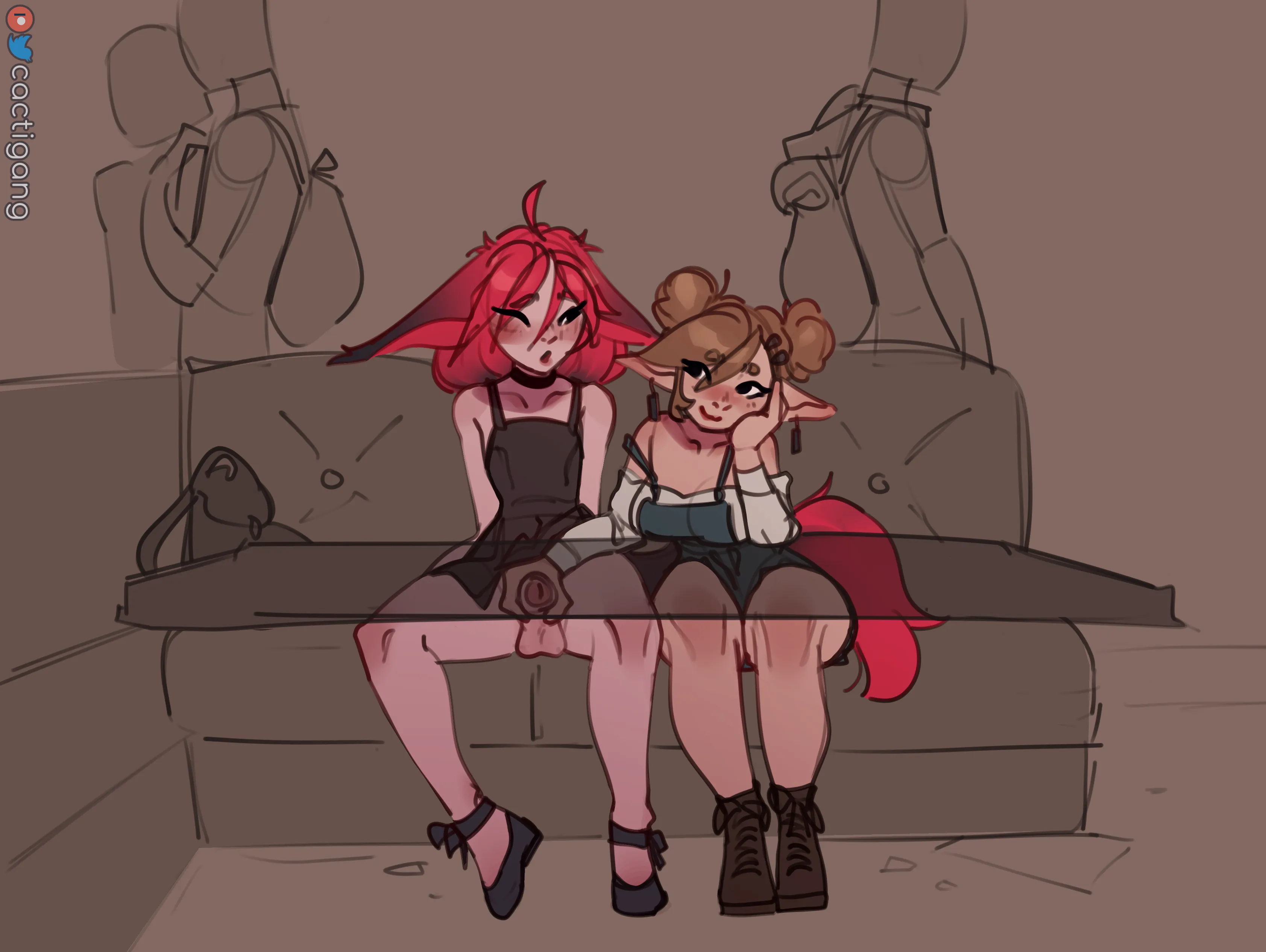 Just friends on a date <3