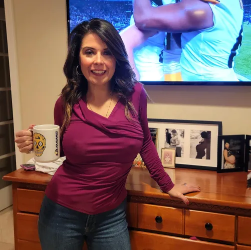 watch some football, rest your head in my lap, and I'll give you beer. such a relaxing day