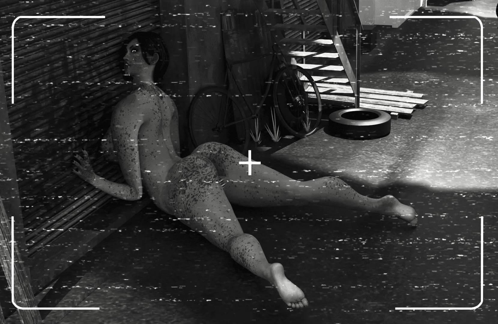 Ada Wong used and left to rot (made myself)