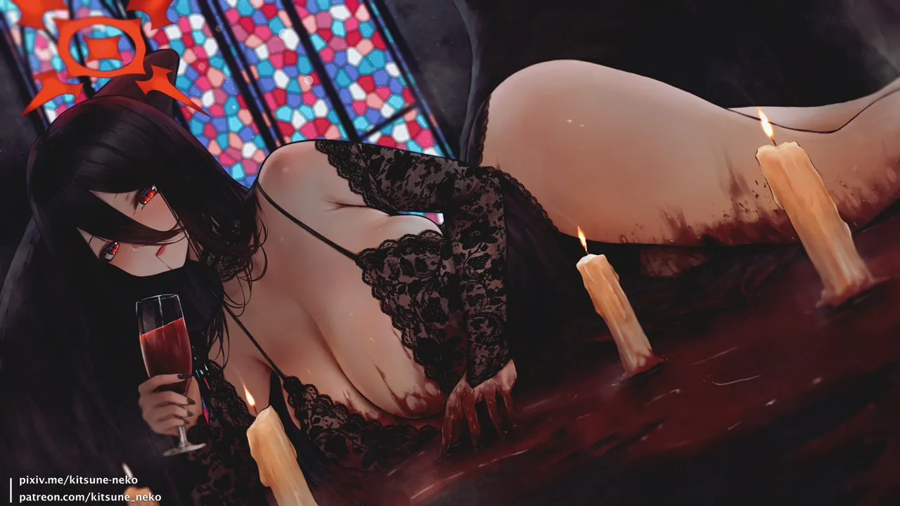 Blood Hasumi [Blue Archive] (Kitsune Neko)