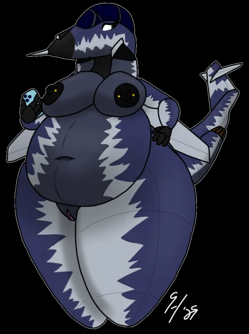 Chonky Voodoo [F] art by me