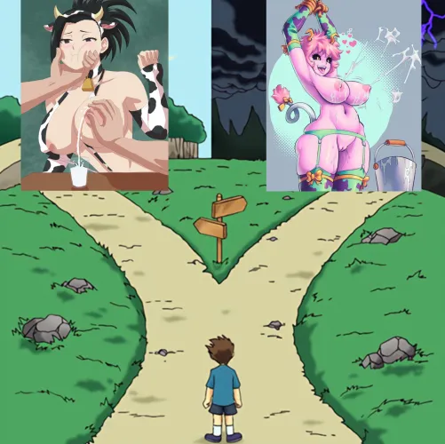 Choose your milky way [meme by myself]