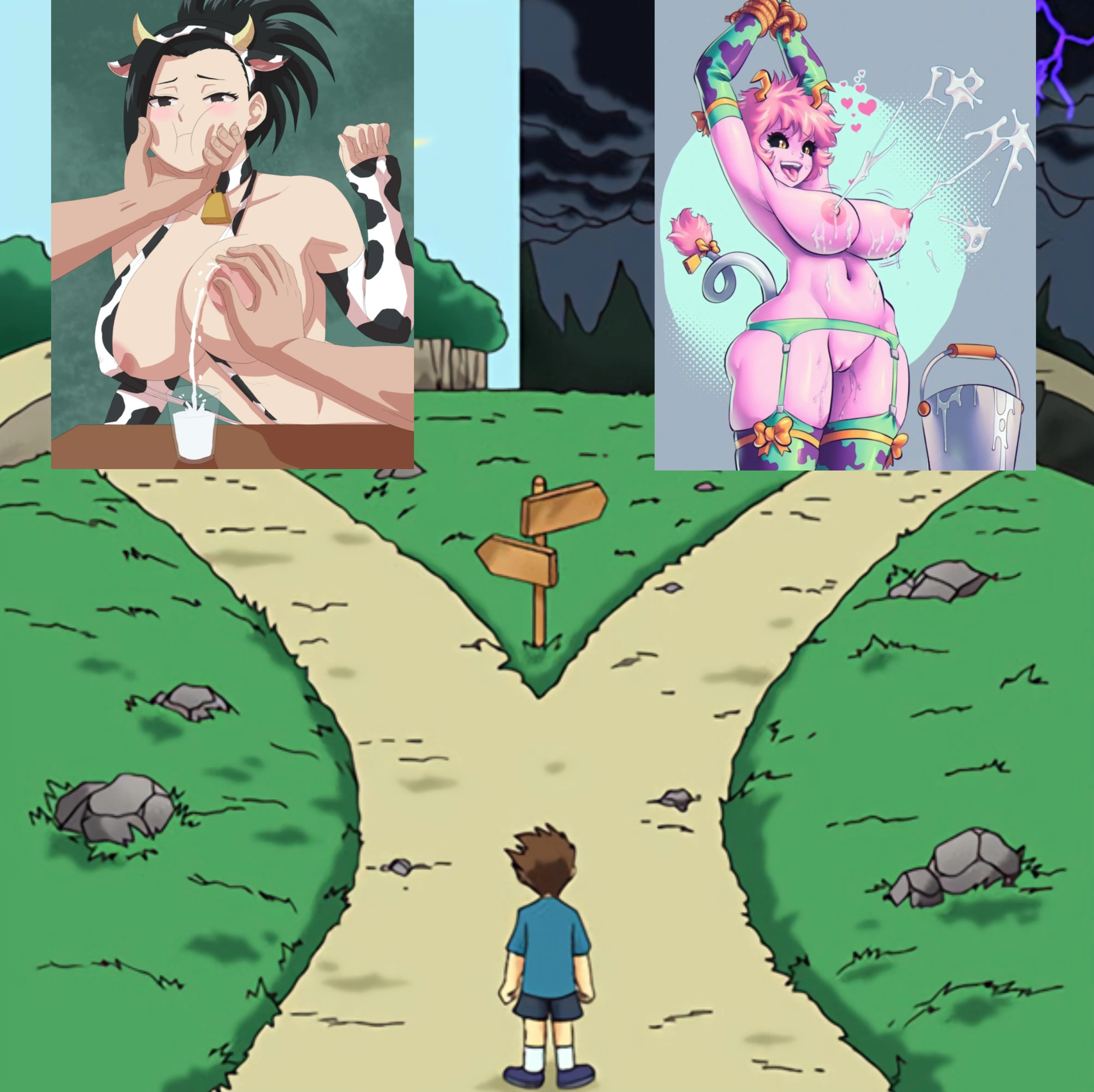 Choose your milky way [meme by myself]