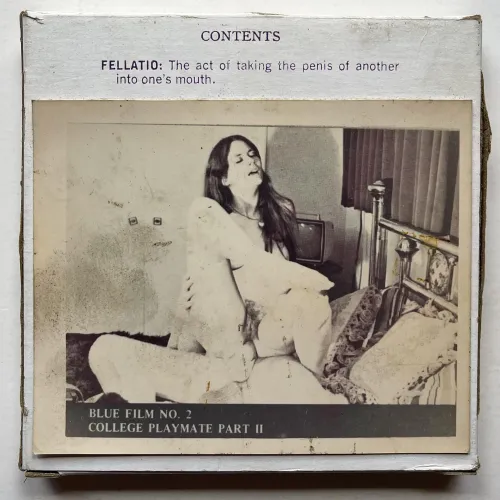 “College Playmate Part II” (8mm Film with Real Photo Cover)