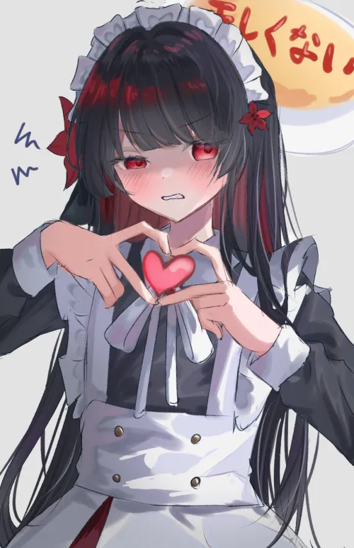 Disgusted Maid Nikaido Hiro [ManoSaba]