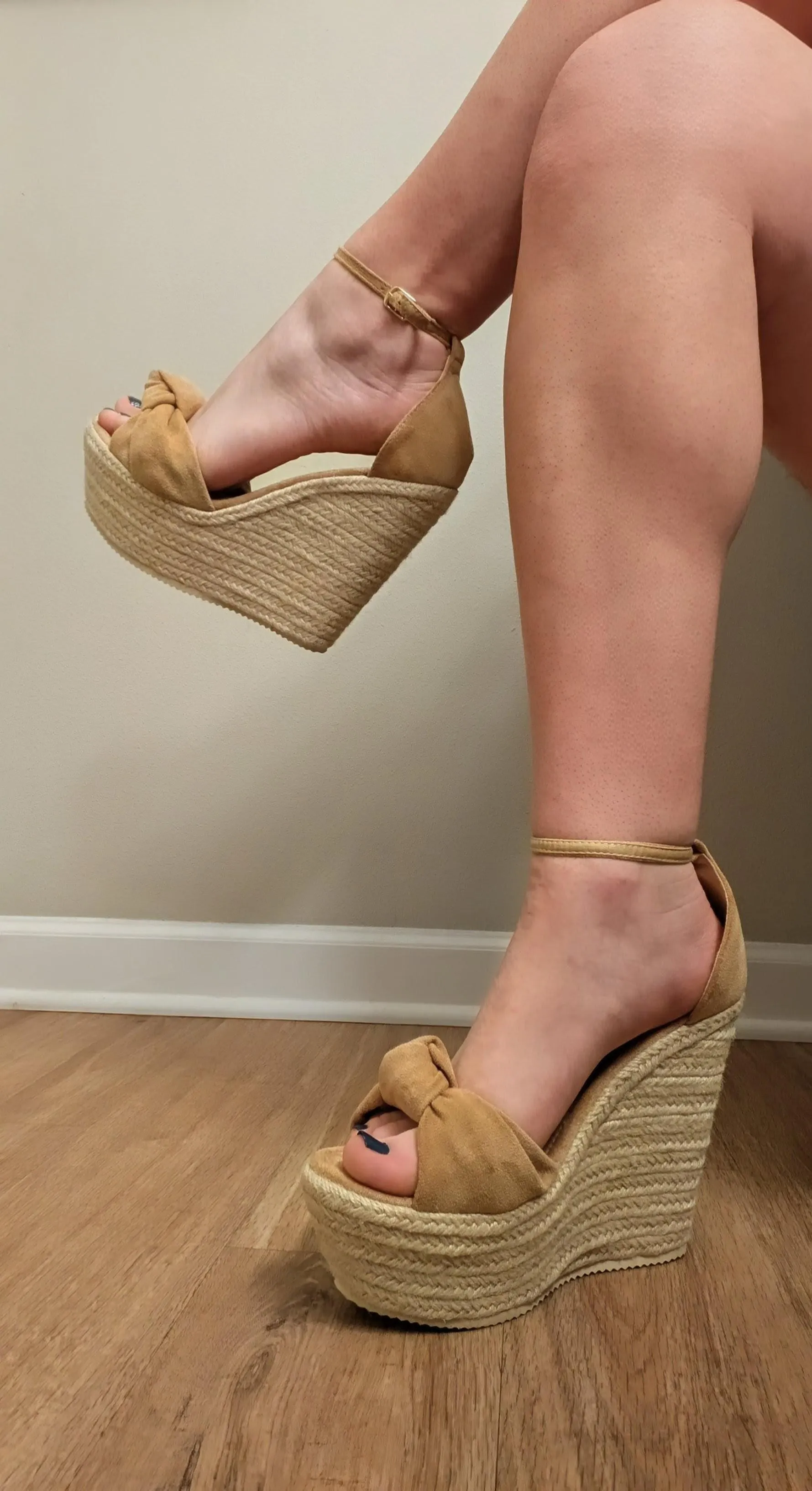 Do you like my new wedges?