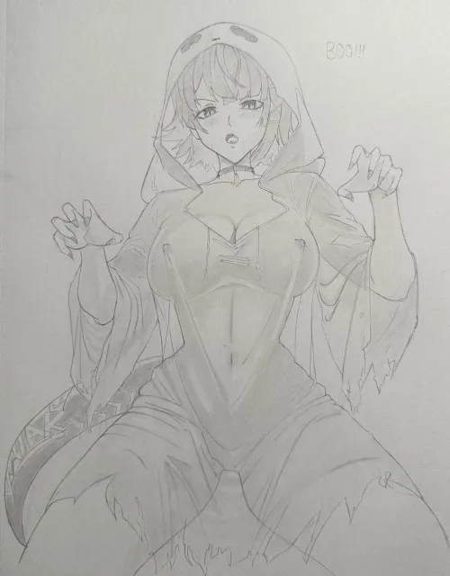 ELLEN JOE HALLOWEEN DRAWING!!! NSFW