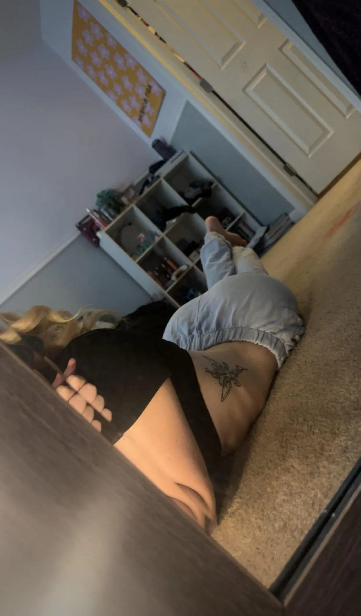 Even when I’m wearing pants you still get rock hard