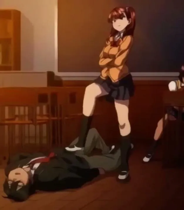 i wish i was stepping on someone’s balls like this :/