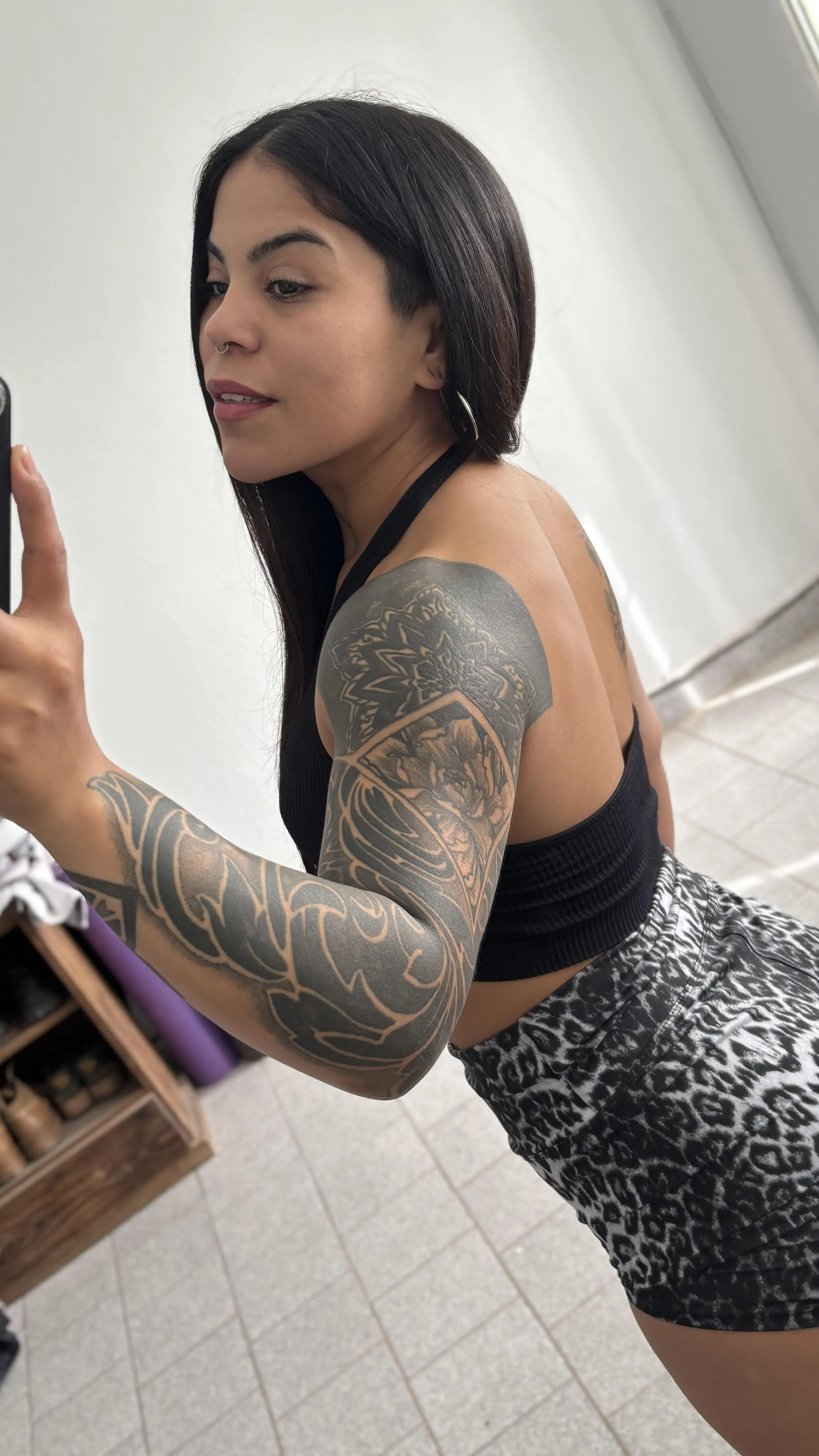 Loving my toned body (oc)