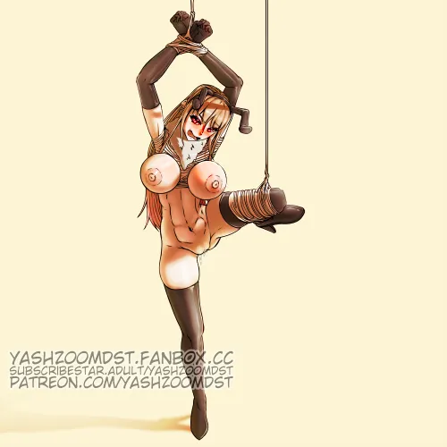 Marin Kitagawa bee costume spider web bondage (My Dress-Up Darling)