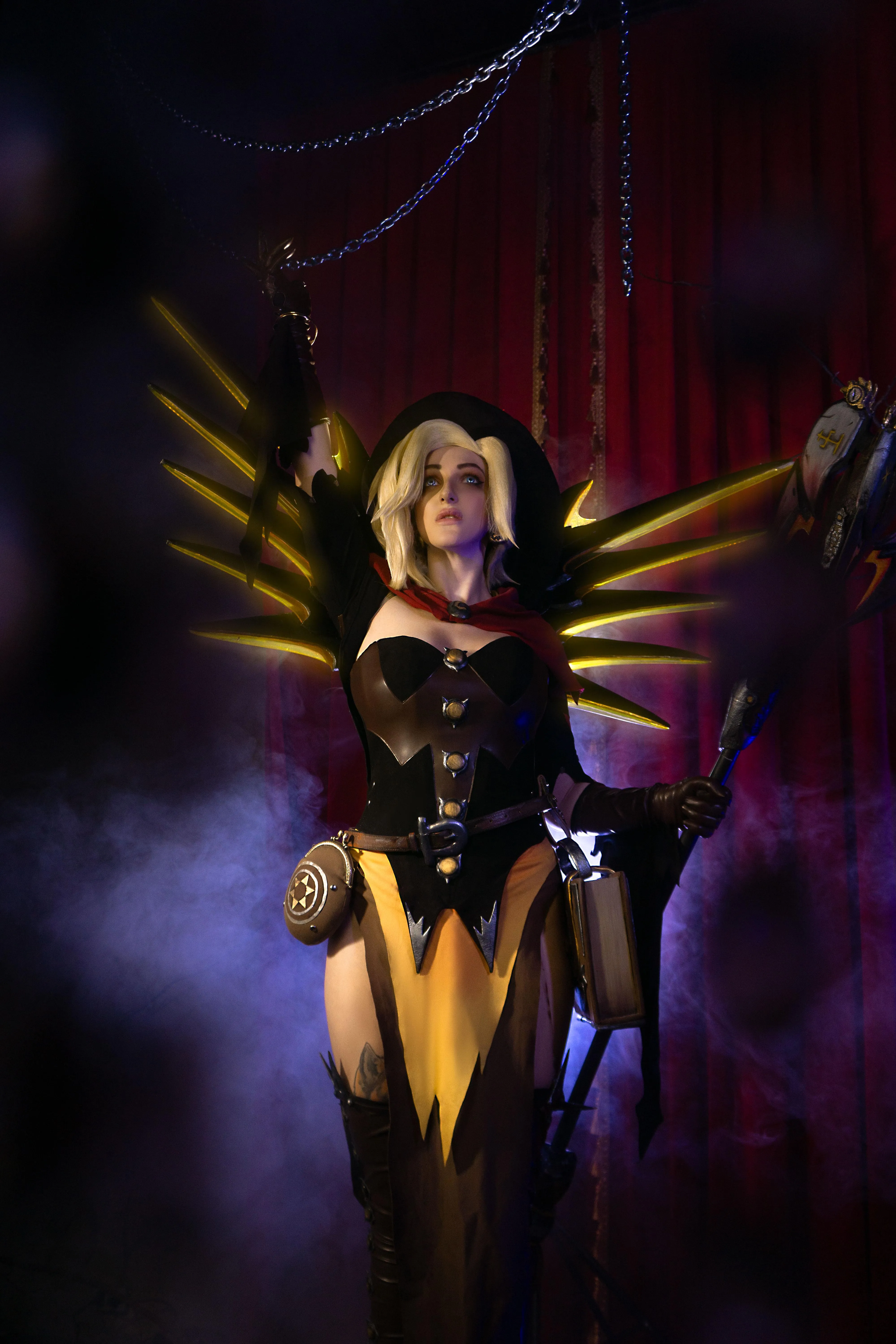 Mercy Witch from Overwatch cosplay by sevir_cosplay