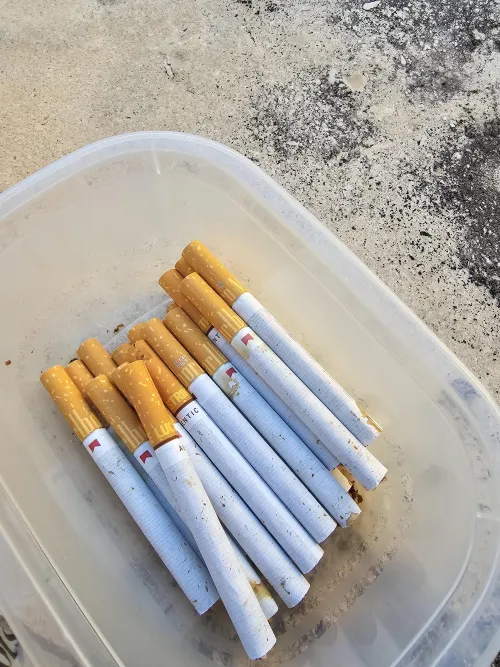 My old cigarette stash. Are these safe to smoke?