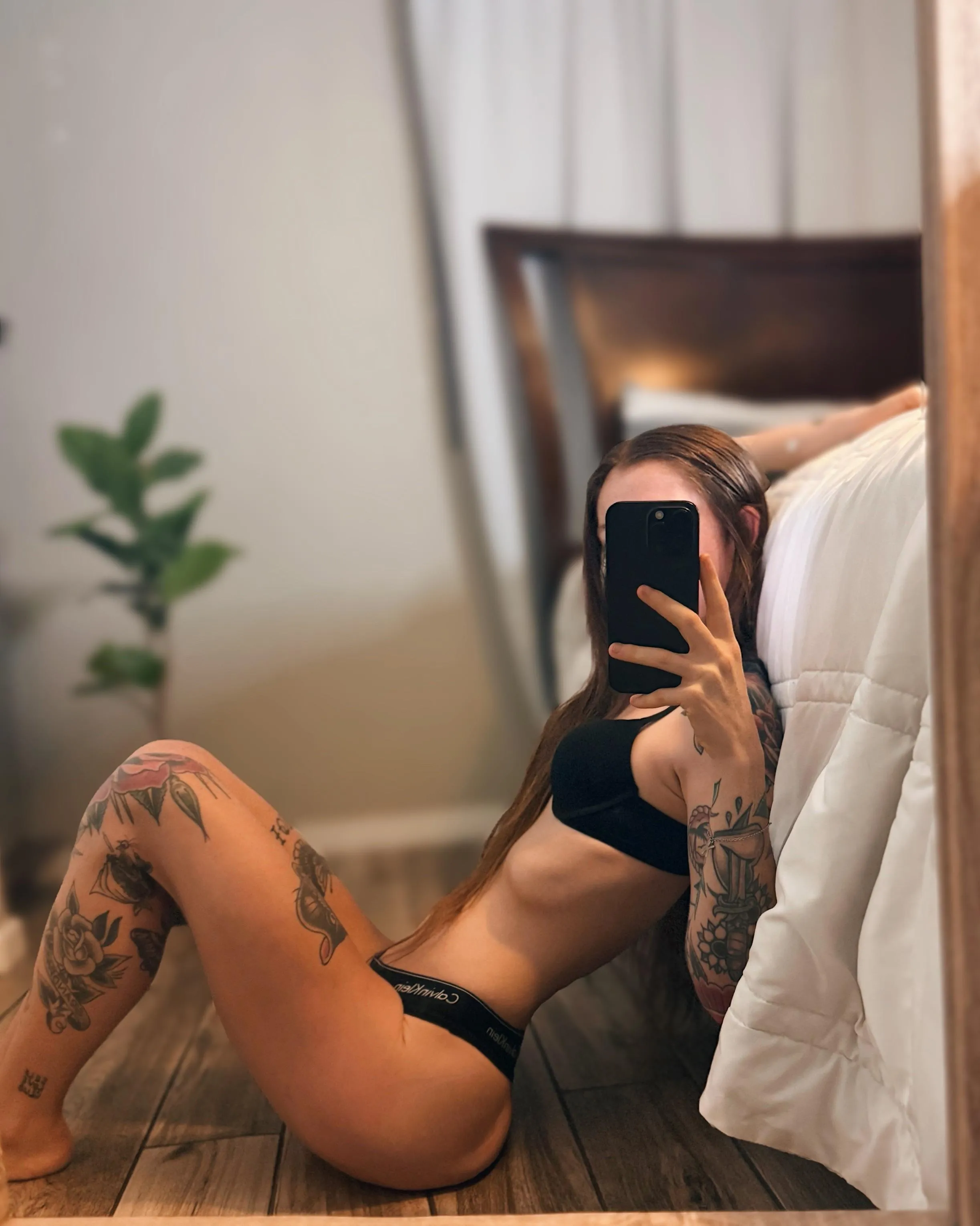 on the bed, the floor, wherever you want me