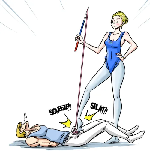 Ribbon Dancer Ballbust