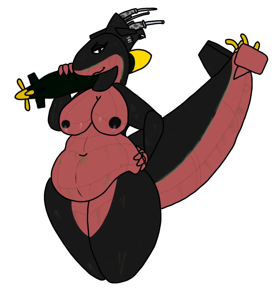 USS Blueback [F] art by me