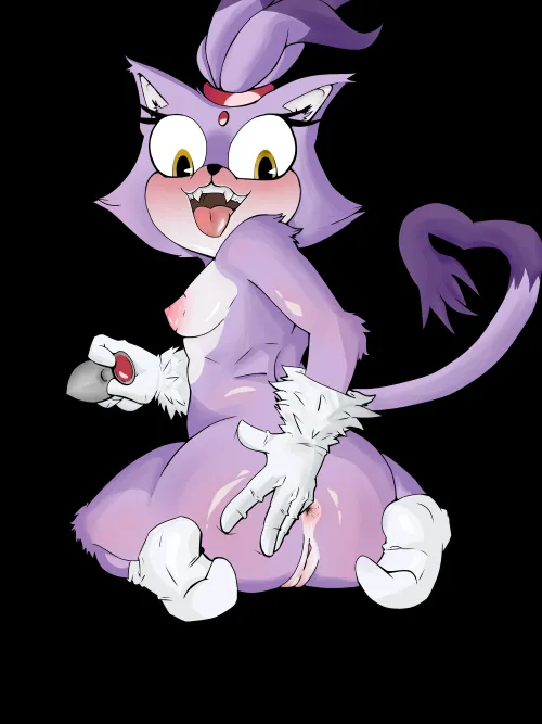 Blaze the cat for a comic I'm working on (artist is me)