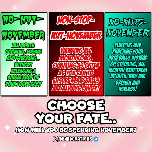 NNN, Choose your fate..