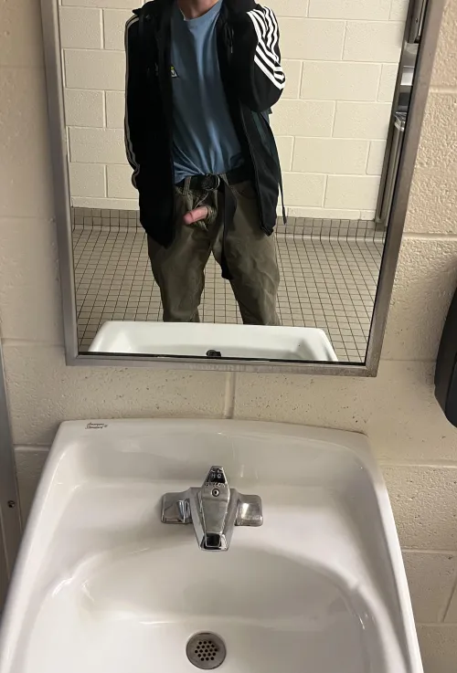 Nobody on campus walked around the halls