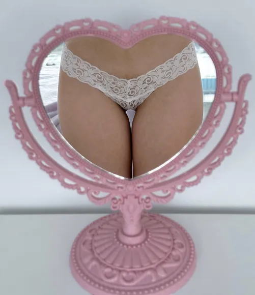 panties on so nothing distracts u from my thighs