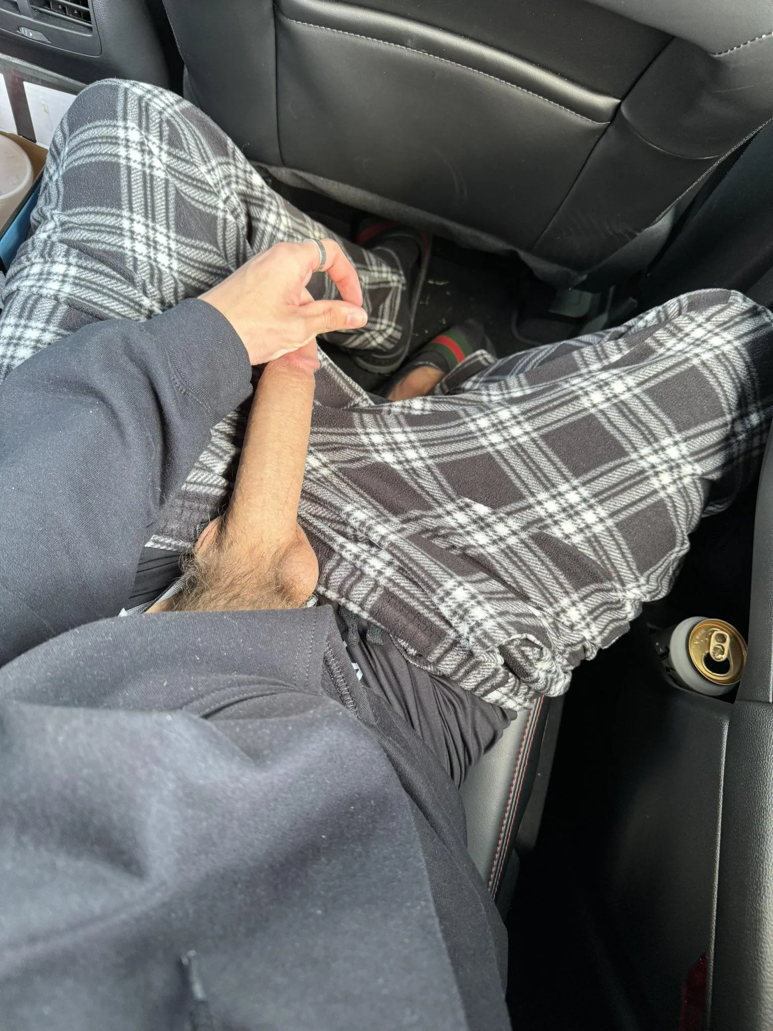 Pulled it out in the uber