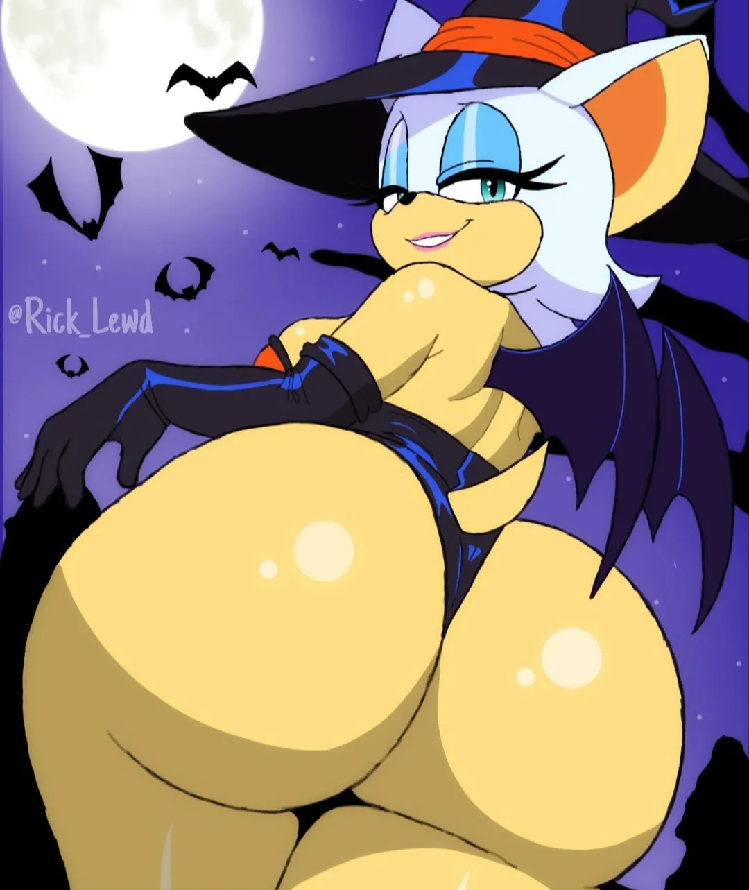 Trick or Treat? (Made by me: Rick_Lewd)