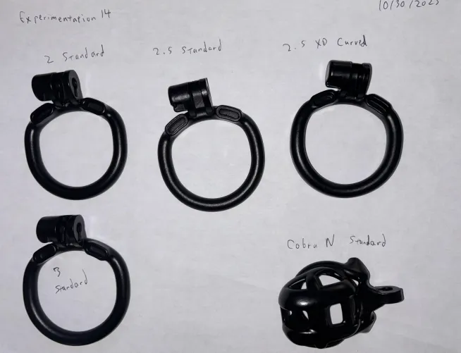 [US] Kink3d Cobra [Cobra Cage Size N] and [Base Rings 2, 2.5, & 3 Standard, and 2.5 XD Curved] - SELL