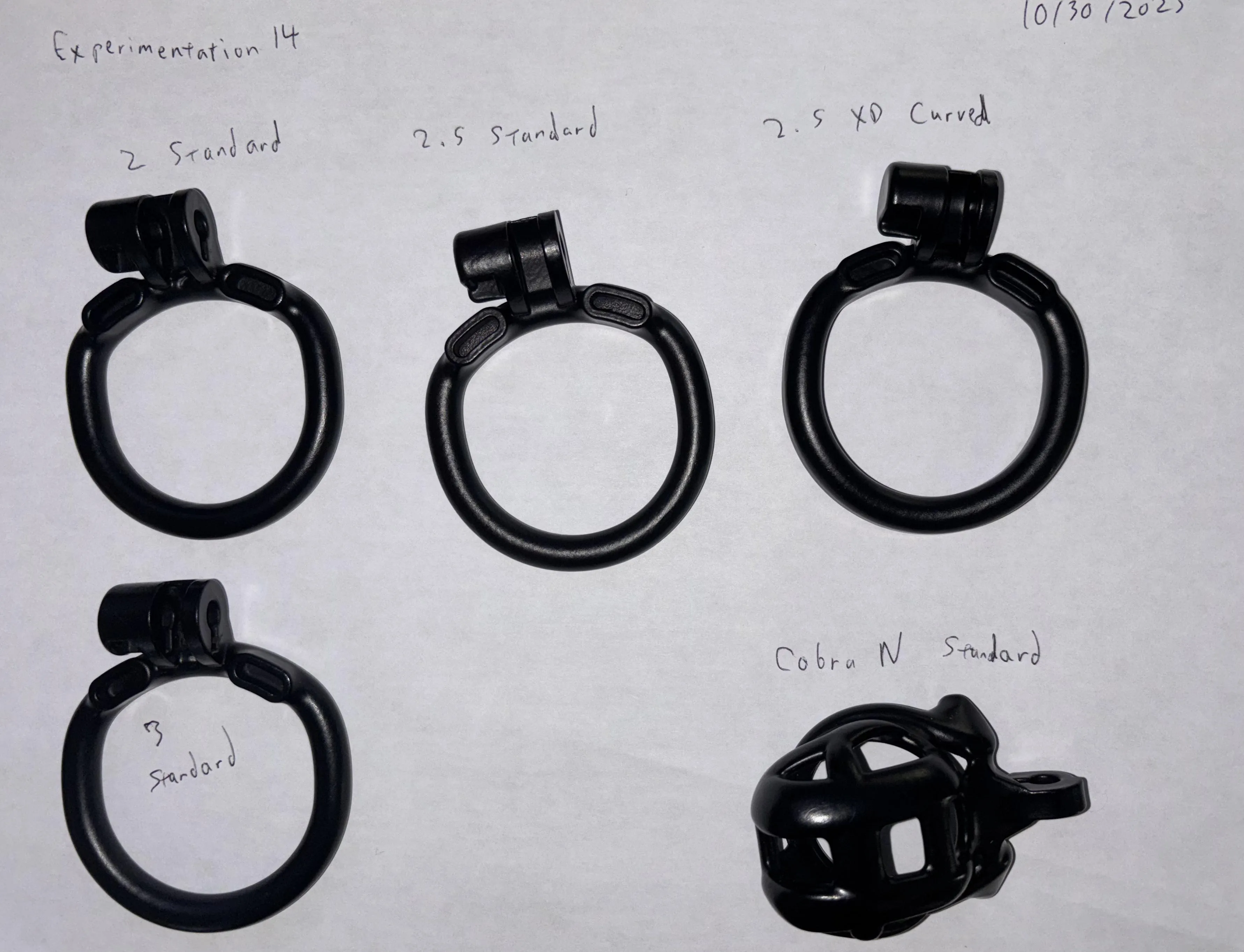 [US] Kink3d Cobra [Cobra Cage Size N] and [Base Rings 2, 2.5, & 3 Standard, and 2.5 XD Curved] - SELL