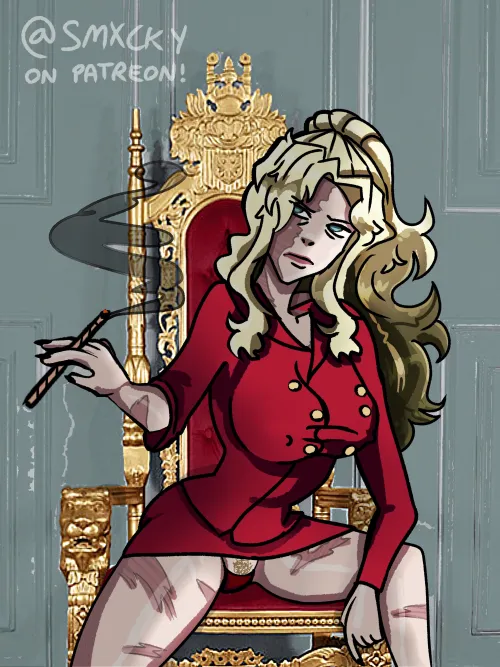 What would you let Balalaika do to you? (My art)